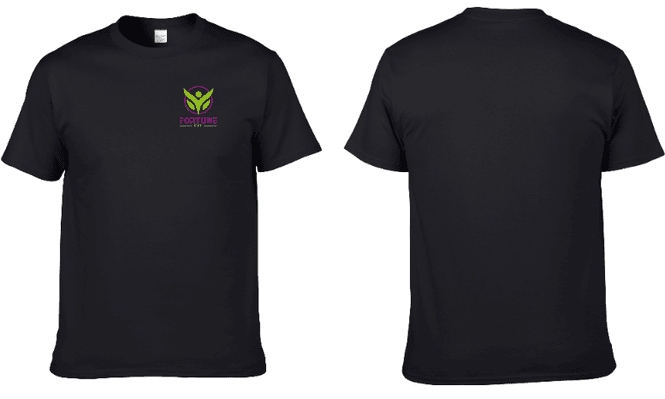 Hovedbilde Fortune Fit Tee Sort – sort ...
